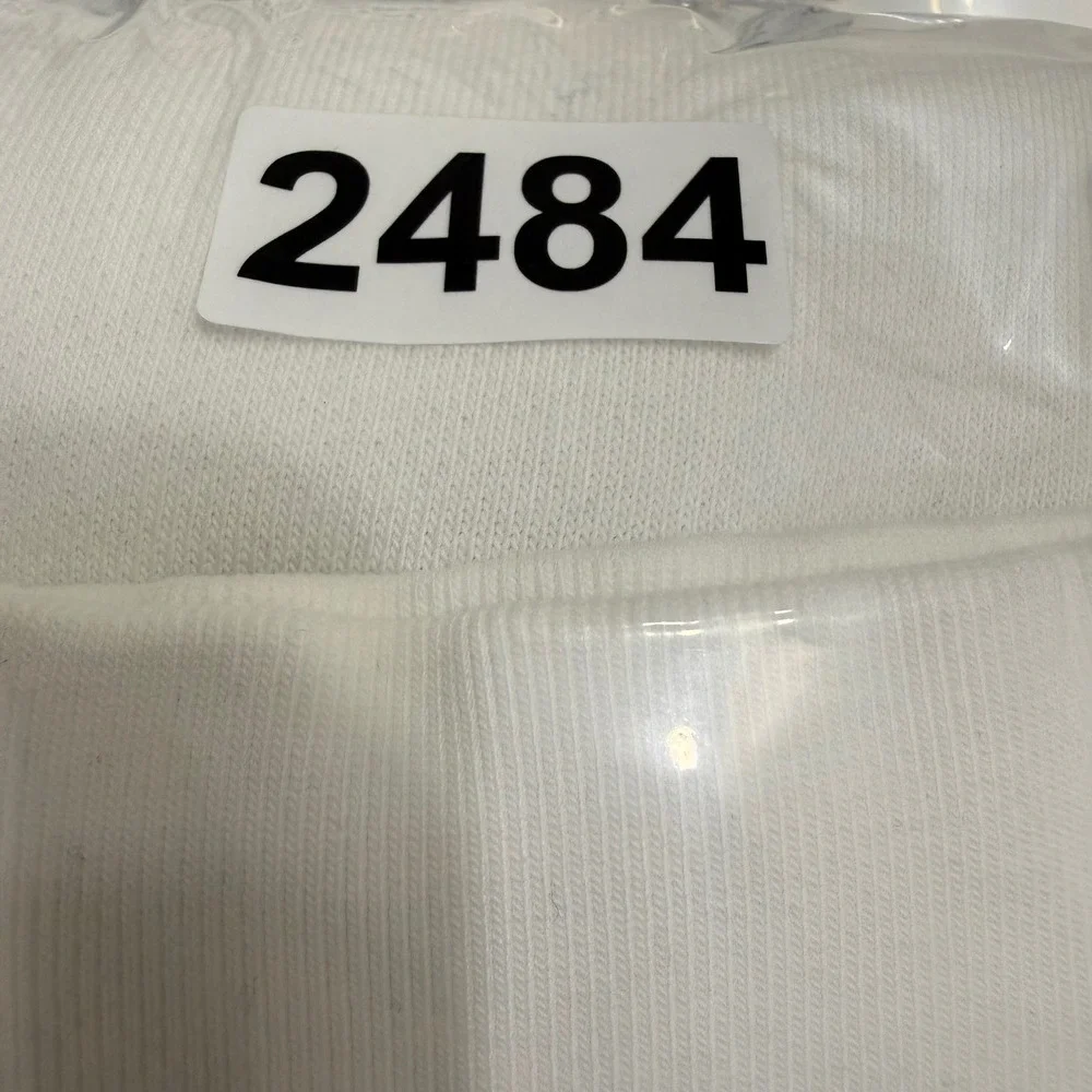 Adidas Originals Trefoil Hoodie Small White Minimalist Athleisure Streetwear